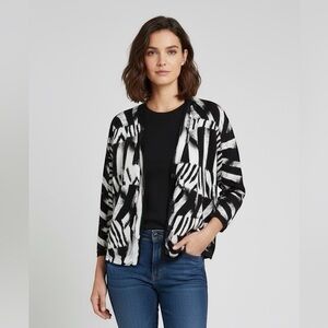 Macy’s Joseph A. Abstract Cardigan